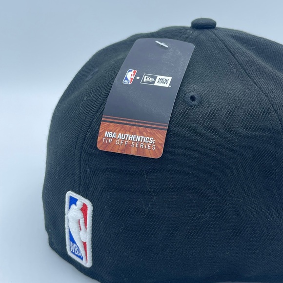 Miami Heat NBA New Era Cap Size 7 3/8 NWT Black - Picture 7 of 9